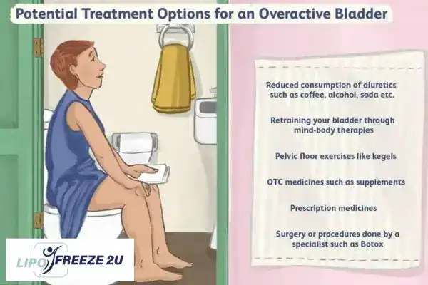 image of woman on toilet because of an overactive bladder Melton Mowbray