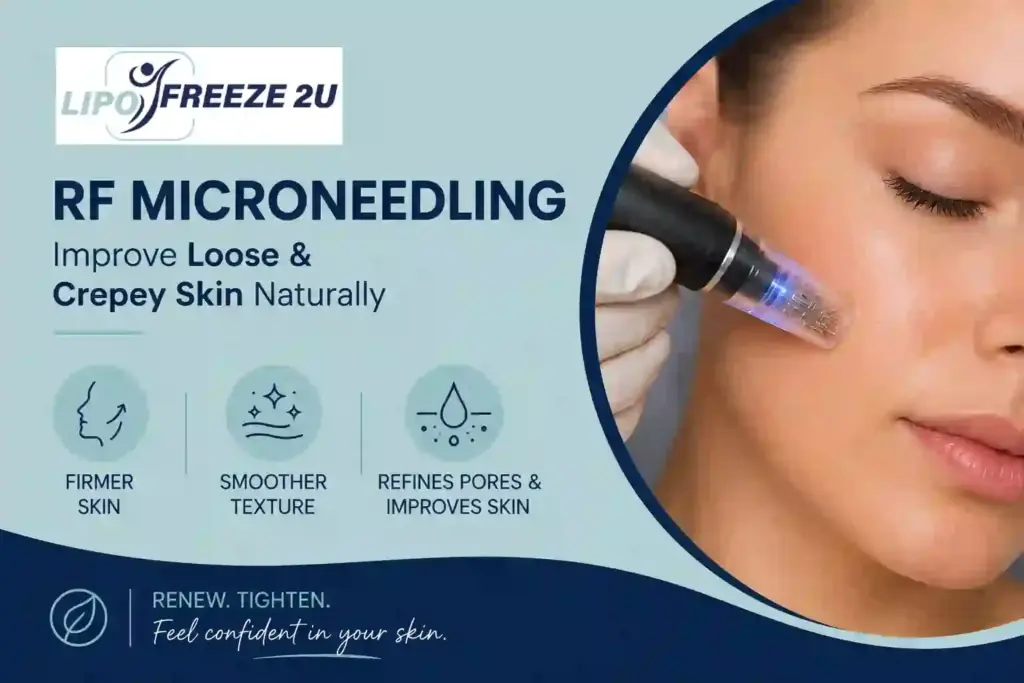 Can RF Microneedling Help Improve Loose and Crepey Skin Melton Mowbray?